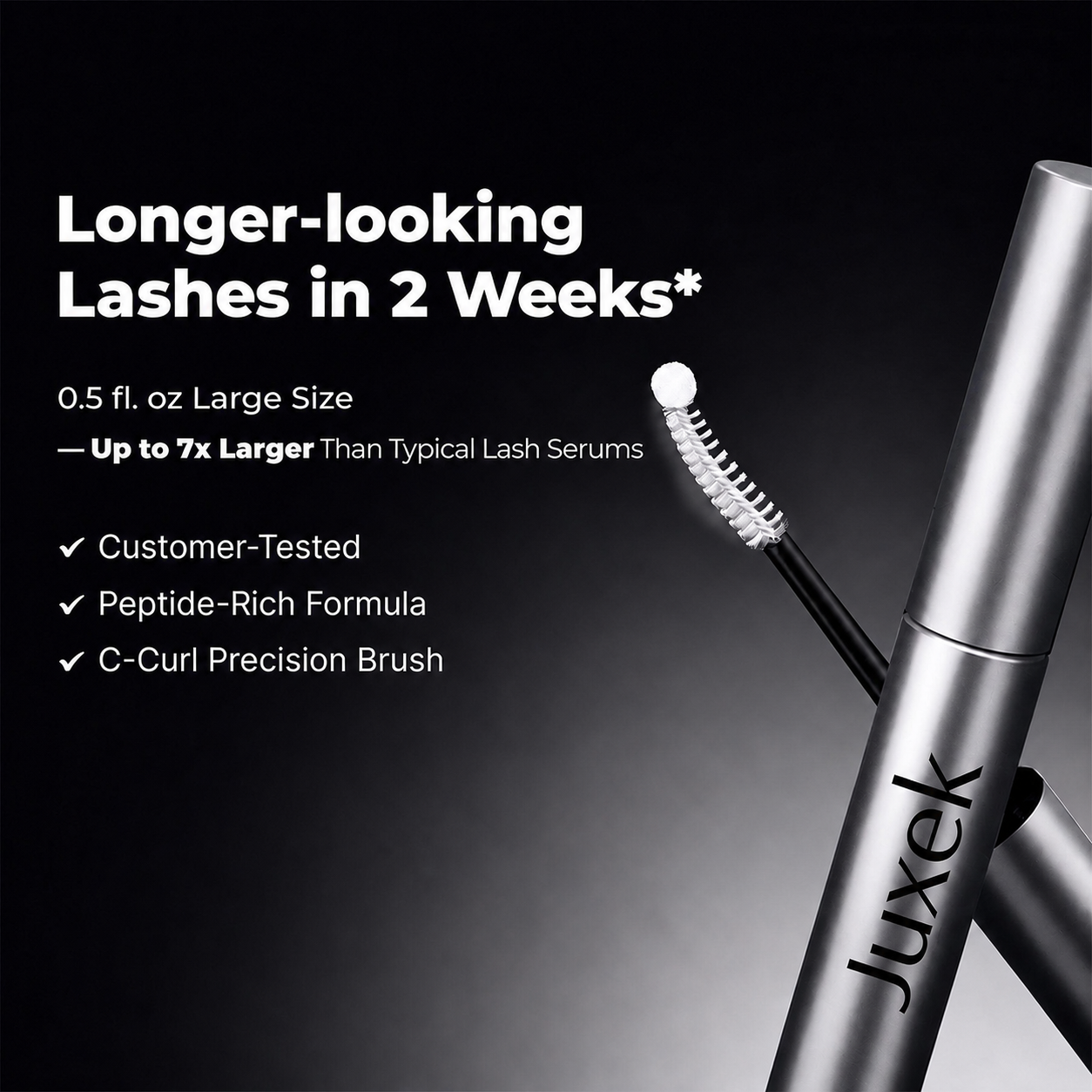 Juxek® Eyelash Serum for Fuller-Looking Lashes