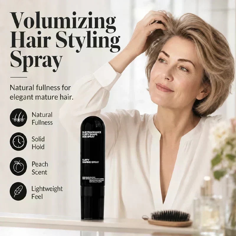 Peach-Scented Volumizing Hair Spray – Instant Root Lift & All-Day Hold